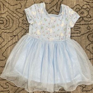 EasterTulle Dress with Bunnies